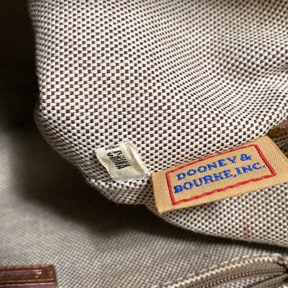 Shadow D&B Satchel Black Brown Logo Monogram Shoulder Bag Hand Bag - Picture 15 of 16